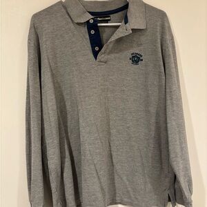 Colorado Springs Long-Sleeve Grey Polo Shirt